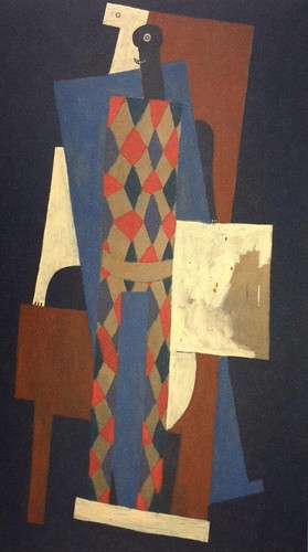 Pablo picasso arlecchino - pablo, picasso,