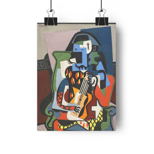 Pablo picasso arlecchino - pablo,