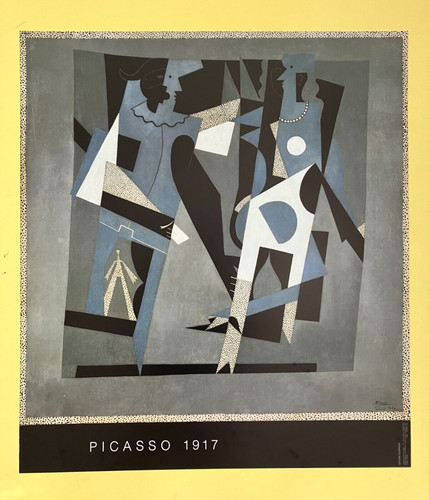 Picasso arlecchino donna con - e,