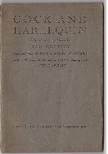 Cock harlequin notes on - harlequin, (notes
