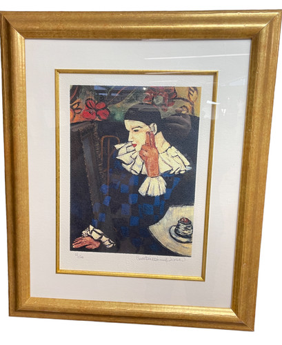 Picasso arlecchino pendente - arlecchino,