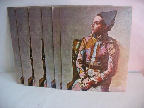 Arlecchino seduto firmato