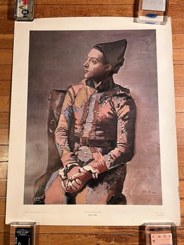 Poster arlecchino seduto - poster,