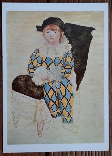 Picasso postcard paul as - postcard,