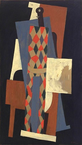 Arlecchino cubista - arlecchino,