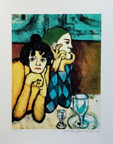 Pablo picasso arlecchino il - picasso, e