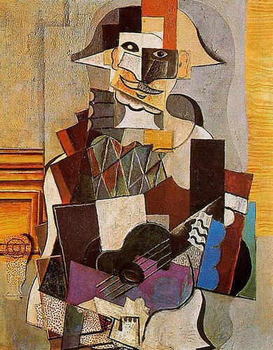 Arlecchino che suona - , la