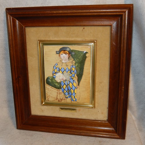 Quadro vintage picasso smalto - picasso,