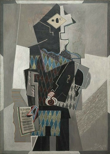 Arlecchino con violino - , (1918)