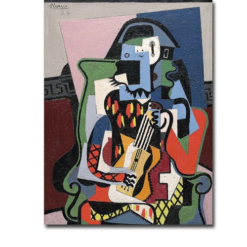Arlecchino musicista - arlecchino, di