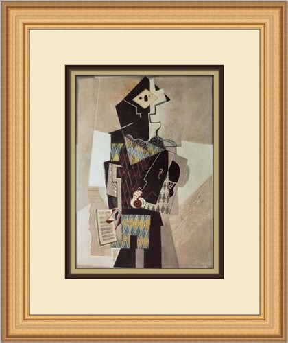 Arlecchino pablo picasso - pablo, con