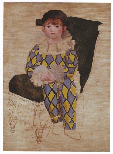 Cartolina picasso paolo - picasso, "paolo